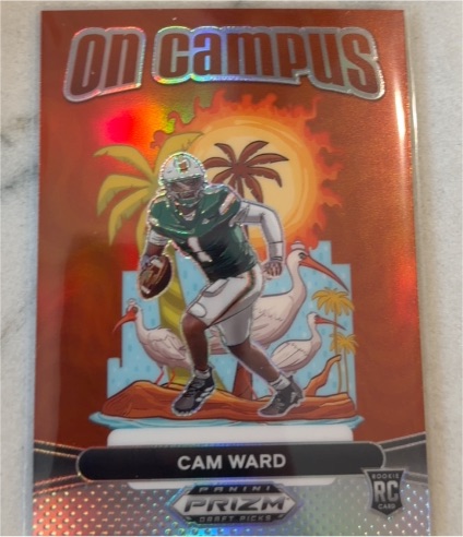 2025 Panini Prizm Draft Picks #OC-CWD Cam Ward — front