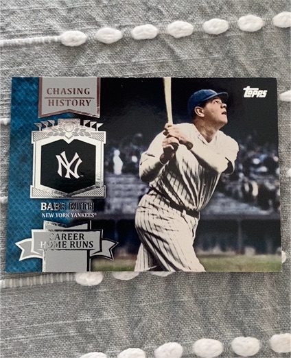 2013 Topps Chasing History #CH-11 Babe Ruth — front