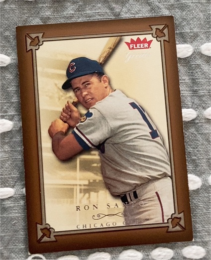 2004 Fleer Greats of the Game #102 Ron Santo — front