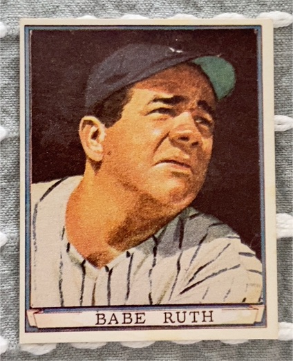 1961 Topps #289 Babe Ruth — front