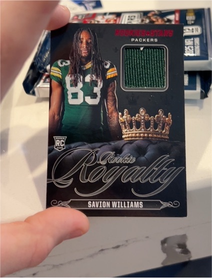 2025 Panini Rookies & Stars #RR-SWS Savion Williams — front