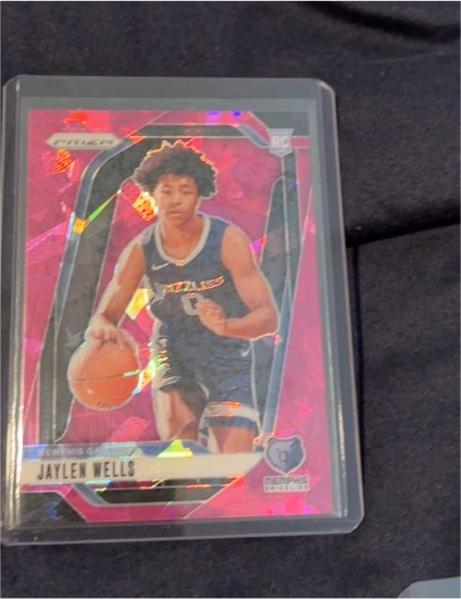 2024-25 Panini Prizm #239 Jaylen Wells — front