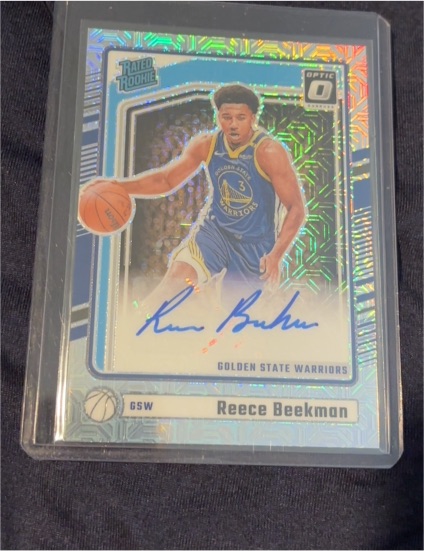 2024-25 Donruss Optic #323 Reece Beekman — front