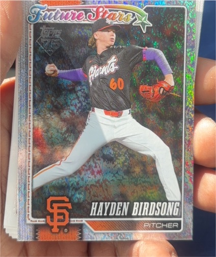 2026 Topps Series 1 #296 Hayden Birdsong — front