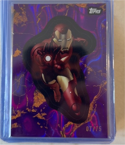 2025 Topps Marvel Comic Book Heroes 1975 #75 Iron Man — front