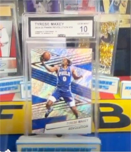 2024-25 Panini Revolution #38 Tyrese Maxey — front