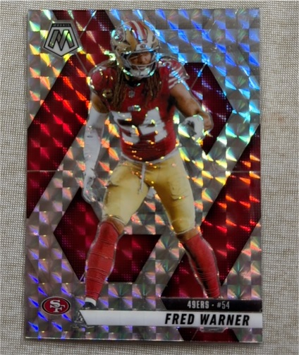 2025 Panini Mosaic #165 Fred Warner — front