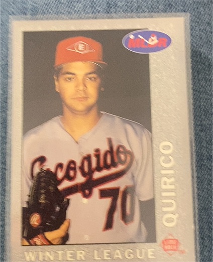 1993 Lime Rock Dominican Winter League #13 Rafael Quirico — front