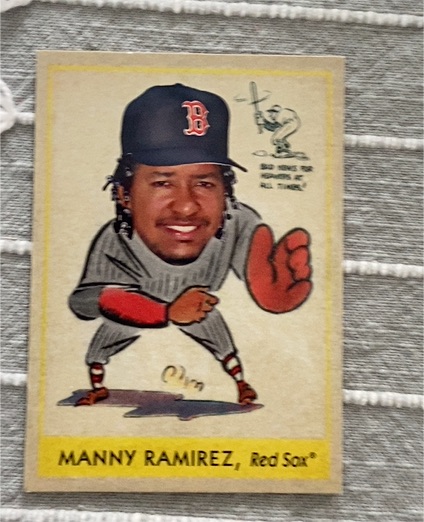 2007 Topps Wal-Mart #WM35 Manny Ramirez Boston Red Sox — front