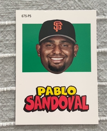 2012 Topps Archives #67S-PS Pablo Sandoval — front