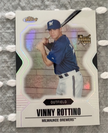 2007 Topps Finest #144 Vinny Rottino — front