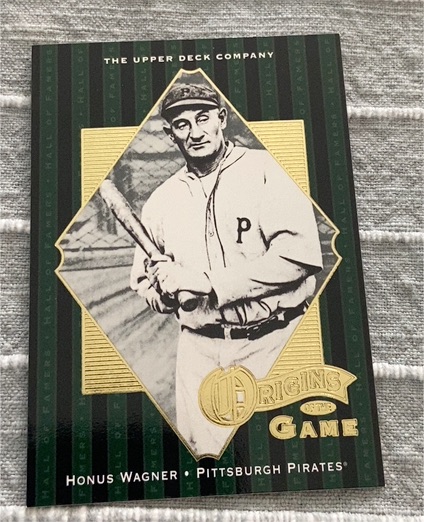 2001 Upper Deck Origins of the Game #52 Honus Wagner — front