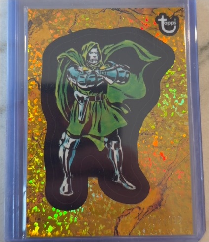 2025 Topps Marvel Comic Book Heroes Golden Anniversary 1976 Doctor Doom #35 — front