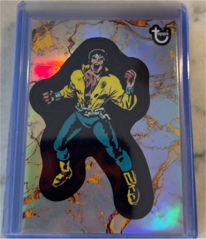 2025 Topps Marvel Comic Book Heroes #12 Iron Fist — front