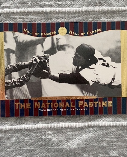 2001 Upper Deck Hall of Famers #65 Yogi Berra — front