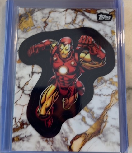 2025 Topps Marvel Comic Book Heroes #122 Iron Man — front
