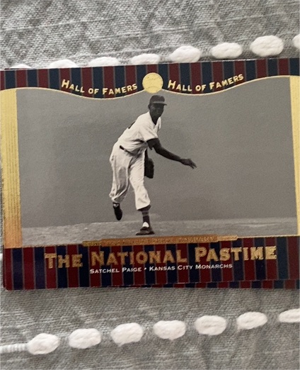 2001 Upper Deck Hall of Famers #74 Satchel Paige — front