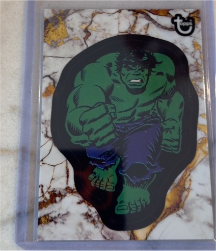 2025 Topps Marvel Comic Book Heroes 1975 #10 Hulk — front