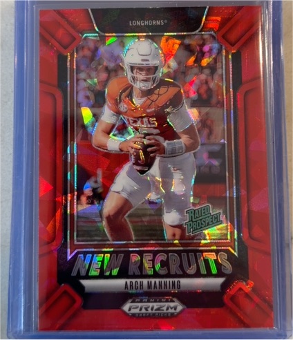 2025 Panini Prizm Draft Picks #22 Arch Manning New Recruits — front