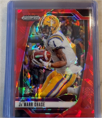 2025 Panini Prizm Draft Picks #180 Ja'Marr Chase — front