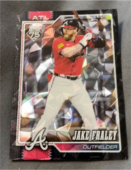 2026 Topps #ATL Jake Fraley — front