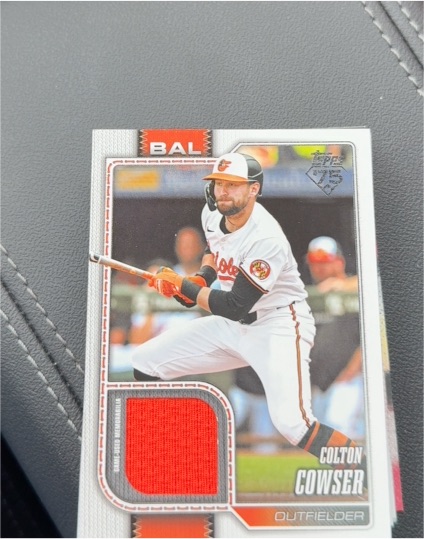 2026 Topps #166 Colton Cowser — front