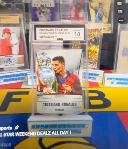 2024 Leaf Silver Legend SLR Cristiano Ronaldo — front