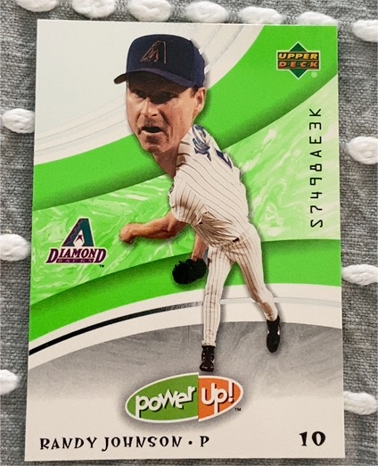 2004 Upper Deck Power Up #70 Randy Johnson — front
