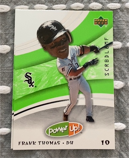 2004 Upper Deck Power Up #10 Frank Thomas — front