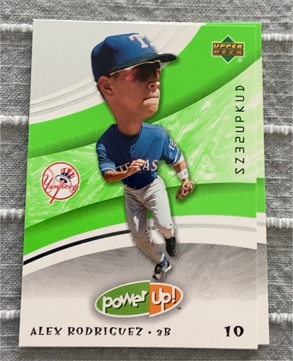 2004 Upper Deck Power Up #10 Alex Rodriguez — front