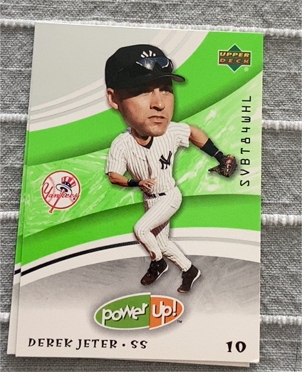 2004 Upper Deck Power Up #58 Derek Jeter — front
