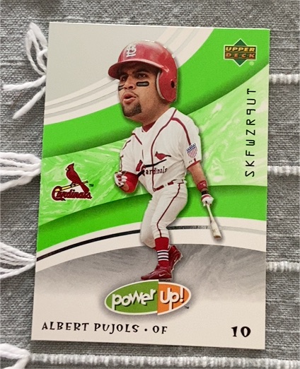 2004 Upper Deck Power Up #41 Albert Pujols — front