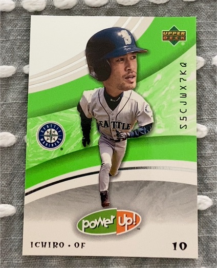 2004 Upper Deck Power Up #12 Ichiro Suzuki — front