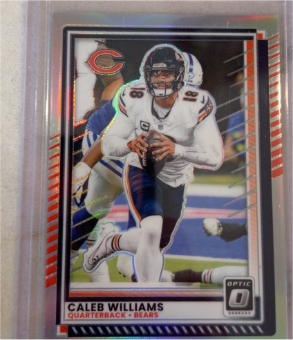 2025 Donruss Optic #8 Caleb Williams — front