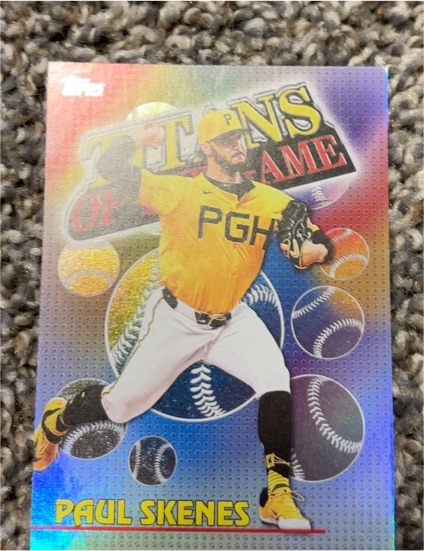 2026 Topps Series 1 #TOG-14 Paul Skenes Titans of the Game — front