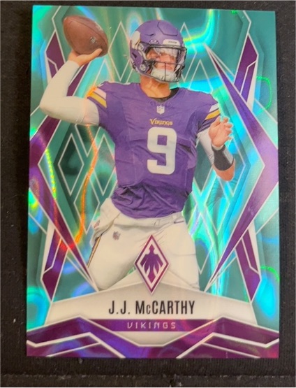 2025 Panini Phoenix #38 J.J. McCarthy — front
