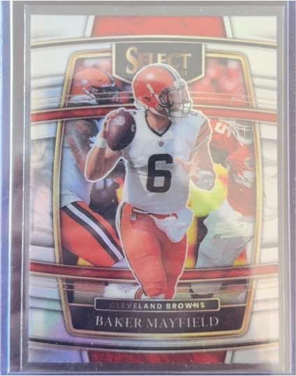 2021 Panini Select #10 Baker Mayfield — front