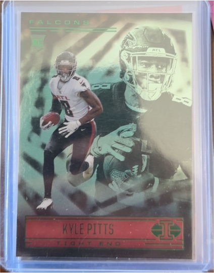 2021 Panini Illusions #72 Kyle Pitts Rookie Card Atlanta Falcons — front