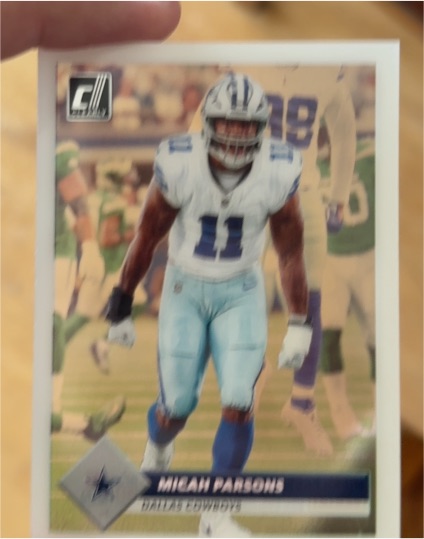 2021 Donruss #11 Micah Parsons — front
