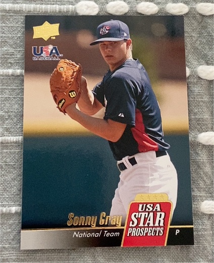 2009 Upper Deck Signature Stars USA Star Prospects #USA-29 Sonny Gray — front