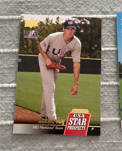 2009 Upper Deck Signature Stars USA Star Prospects #USA-15 Robbie Ray — front