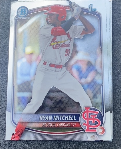 2025 Bowman Draft Chrome #BDC-77 Ryan Mitchell — front