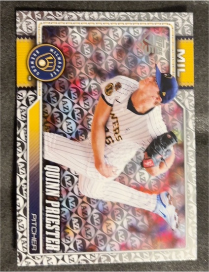 2026 Topps Series 1 #186 Quinn Priester — front