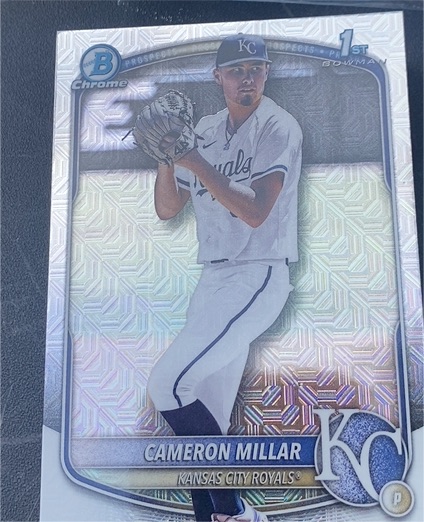 2025 Bowman Draft Chrome #BDC-176 Cameron Millar — front