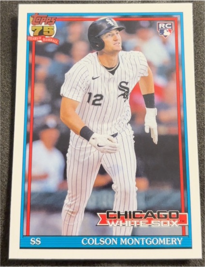 2026 Topps Series 1 1991 Topps #T91-4 Colson Montgomery RC — front