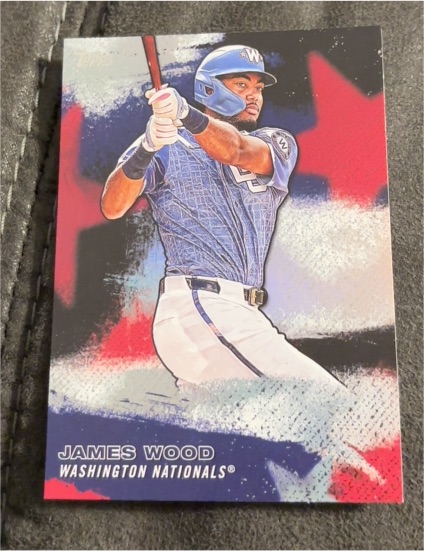 2026 Topps Series 1 Stars of MLB #SMLB-17 James Wood — front