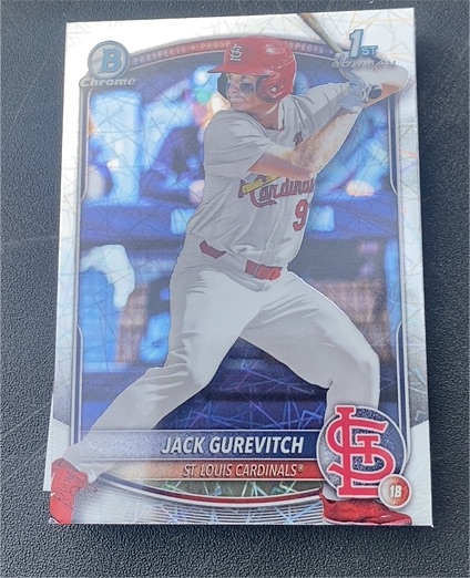 2025 Bowman Chrome #BDC-150 Jack Gurevitch — front