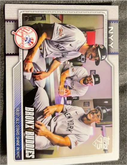 2026 Topps #302 Bronx Buddies Aaron Judge — front