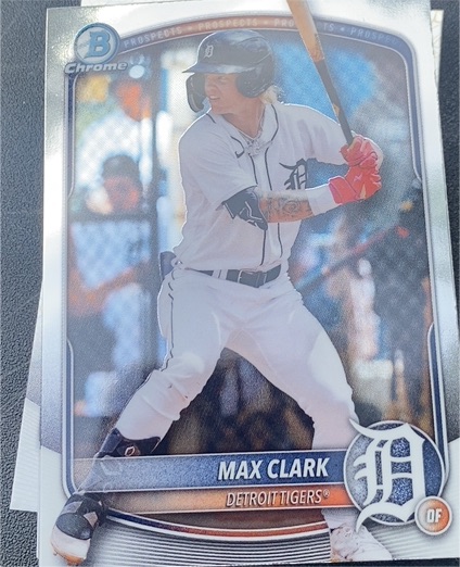 2025 Bowman Draft #BDC-48 Max Clark — front