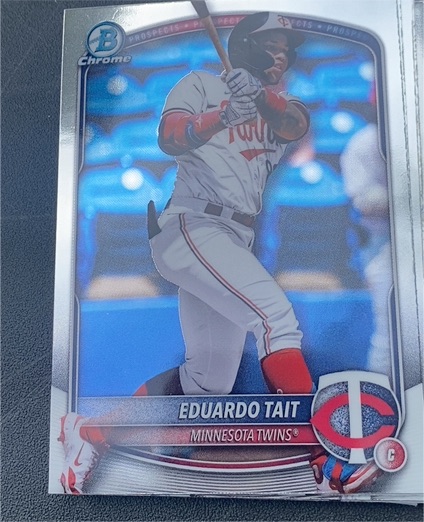 2025 Bowman Draft Chrome #BDC-39 Eduardo Tait — front